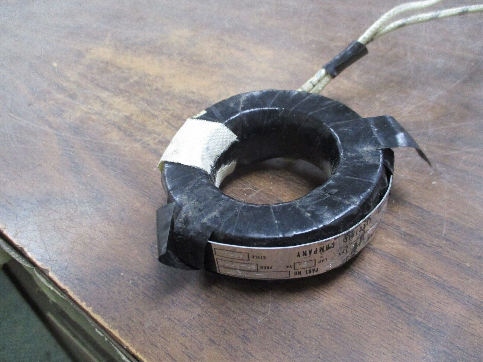 Simpson Current Transformer 1-111297 Ratio 100:5A 50-800Hz Used