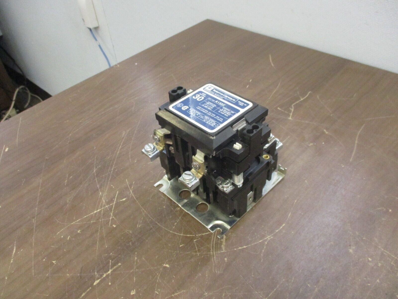 Telemecanique Contactor A132C 30A 600V Used