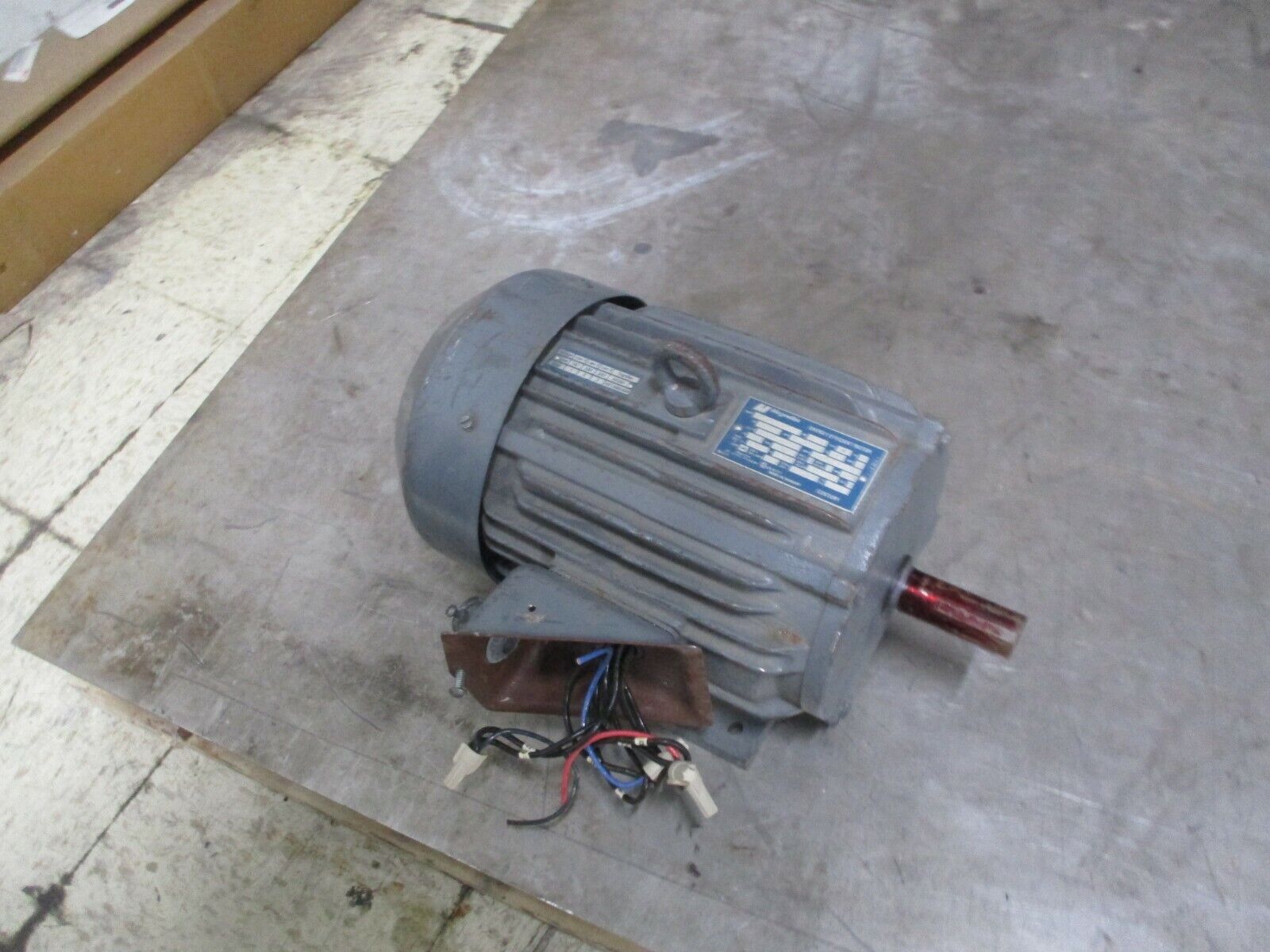 Magnetek AC Motor 9-391130-62 3HP 1800RPM FR: 184T ENCL: EF 230/460V 3Ph Used