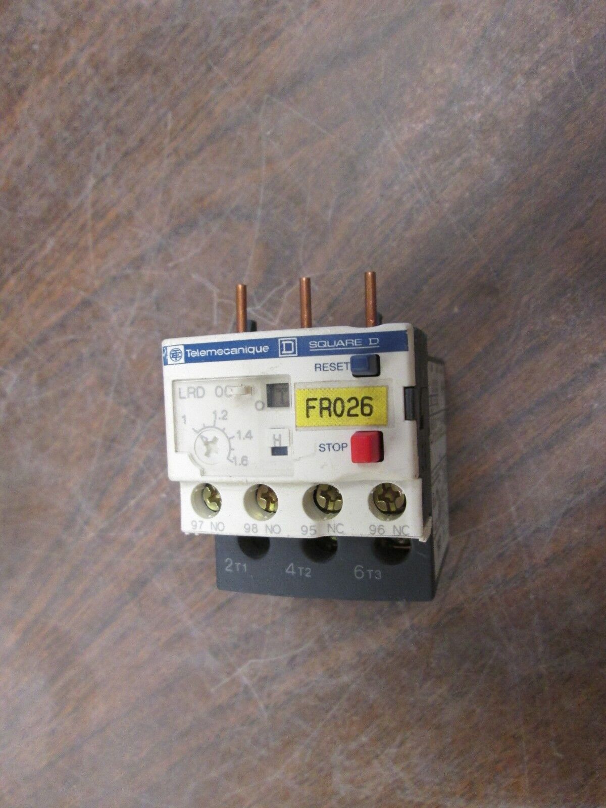 Telemecanique Solid State Overload Relay LRD 06 1-1.6A Range Used