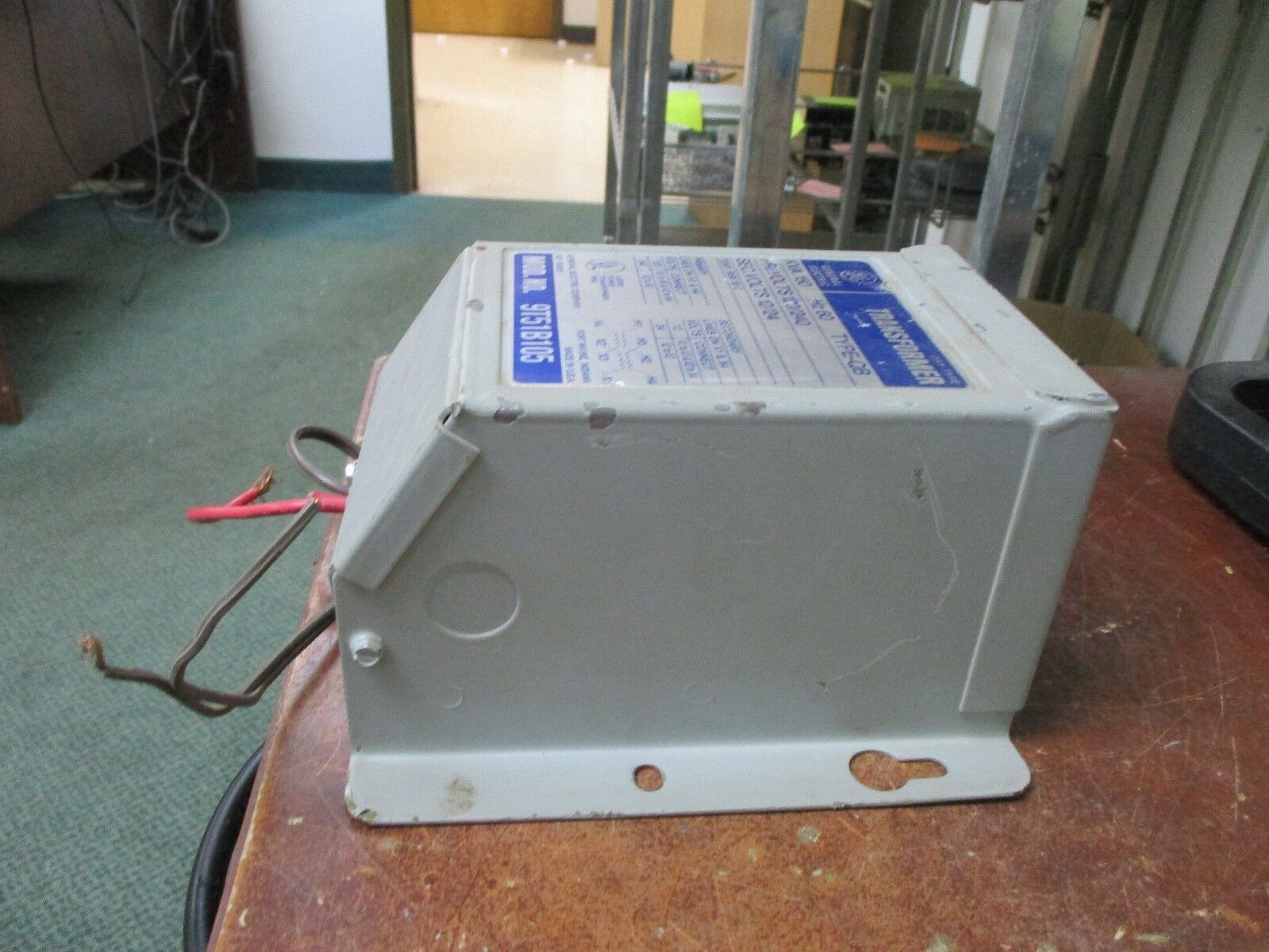 GE Back Boost Transformer 9T51B105 0.150KVA Pri: 120/240V Sec: 12/24V Used