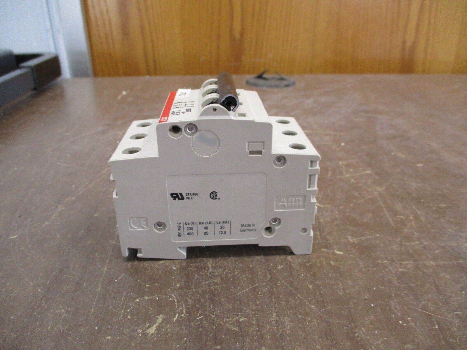 ABB Circuit Breaker S203P-K20A 20A 3P Used