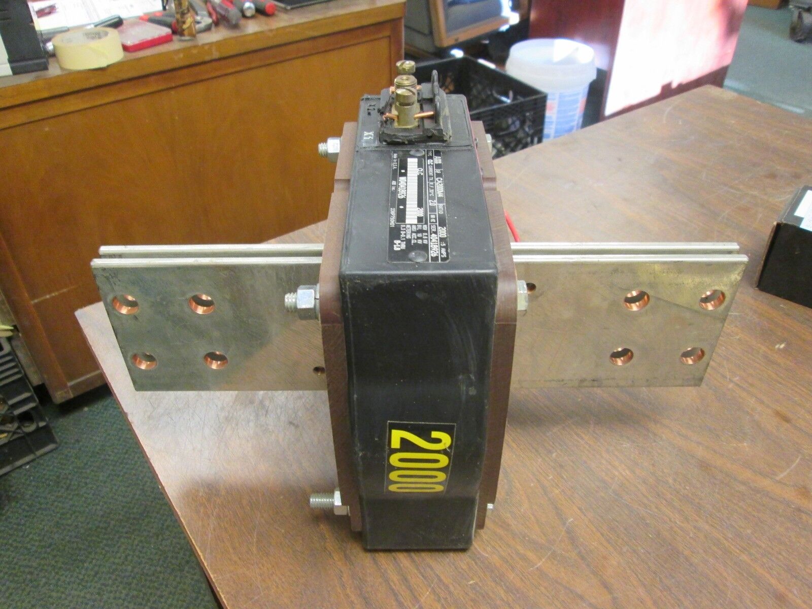 ABB Type CLC Current Transformer CA2000M4 Ratio 2000:5A Used