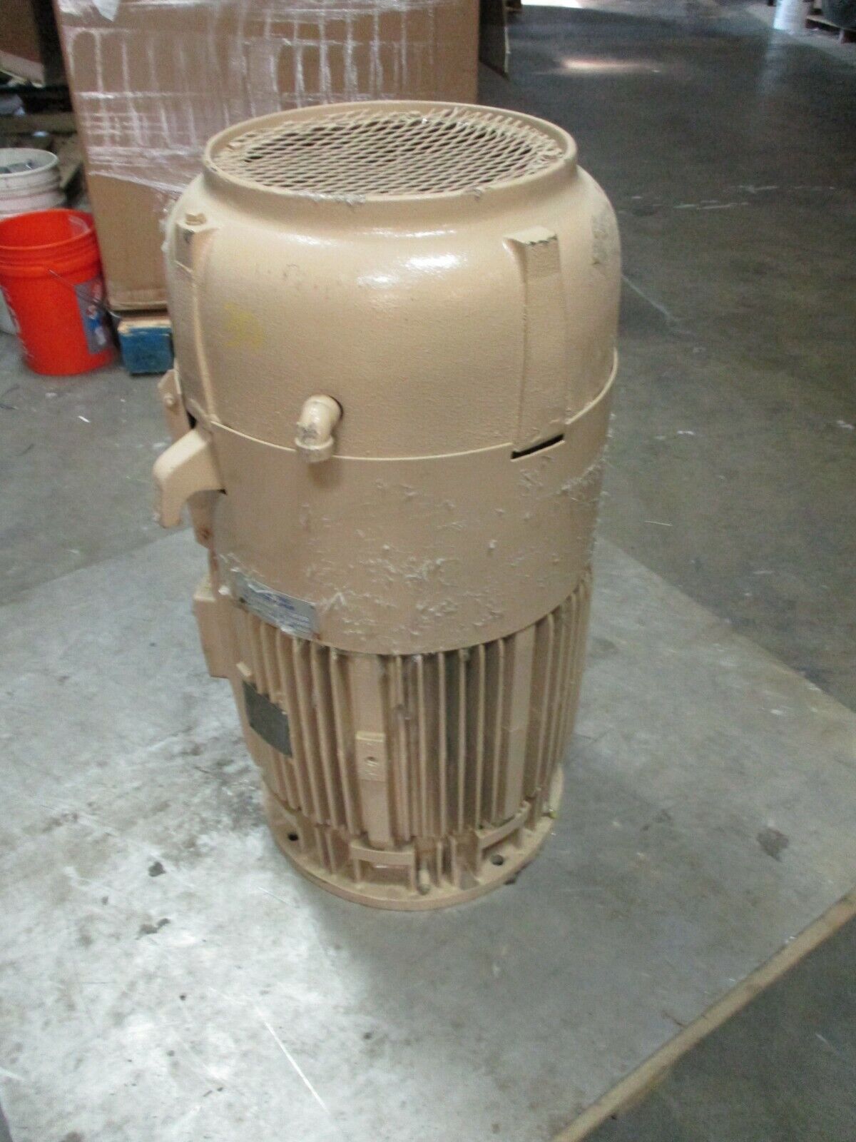 Westinghouse Life-Line T Vertical Mount AC Motor 773B667G02 30HP 1200RPM Used