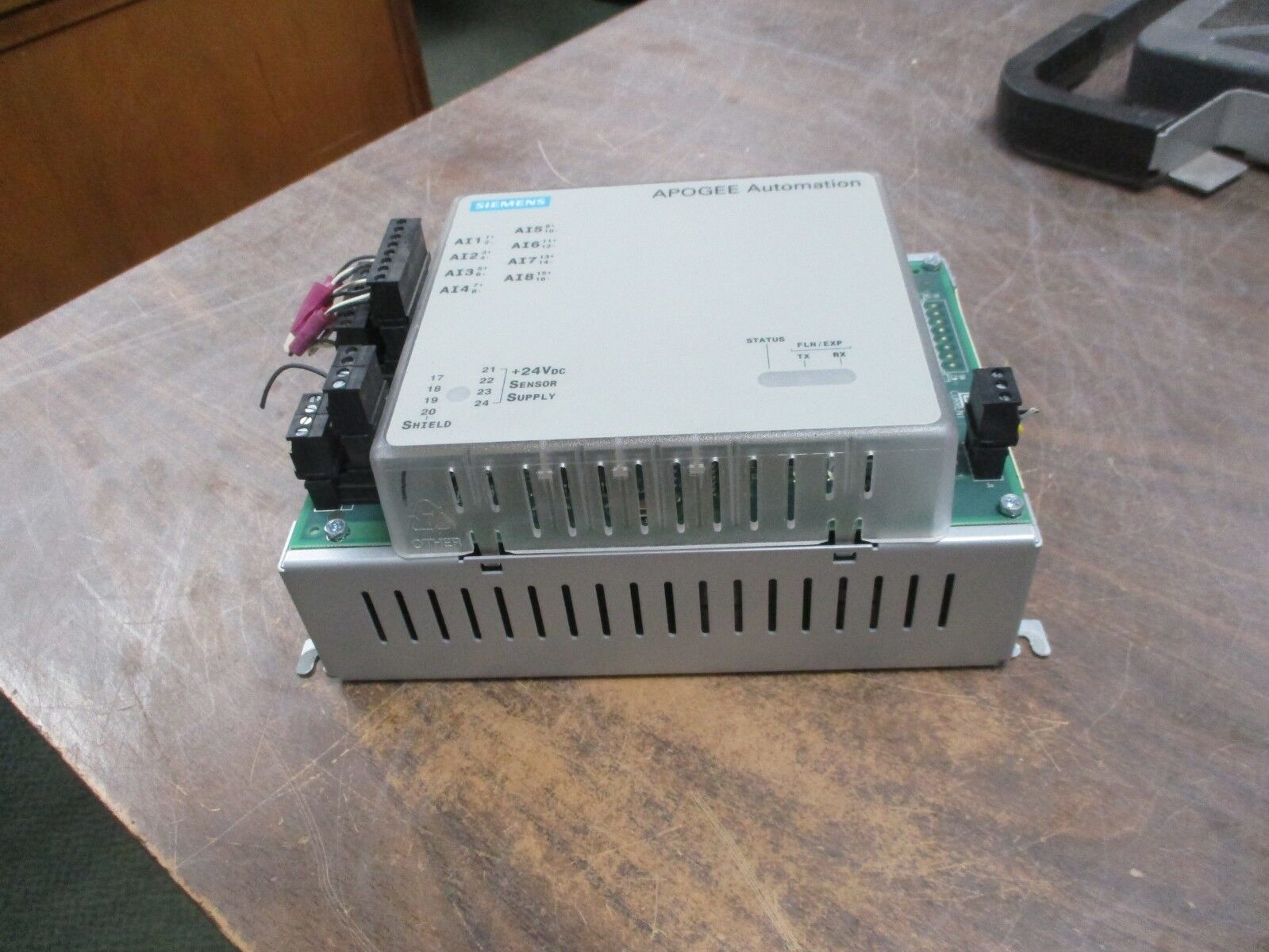 Siemens APOGEE Automation Analog Point Expansion Module 549-209 w/ 8AI Used