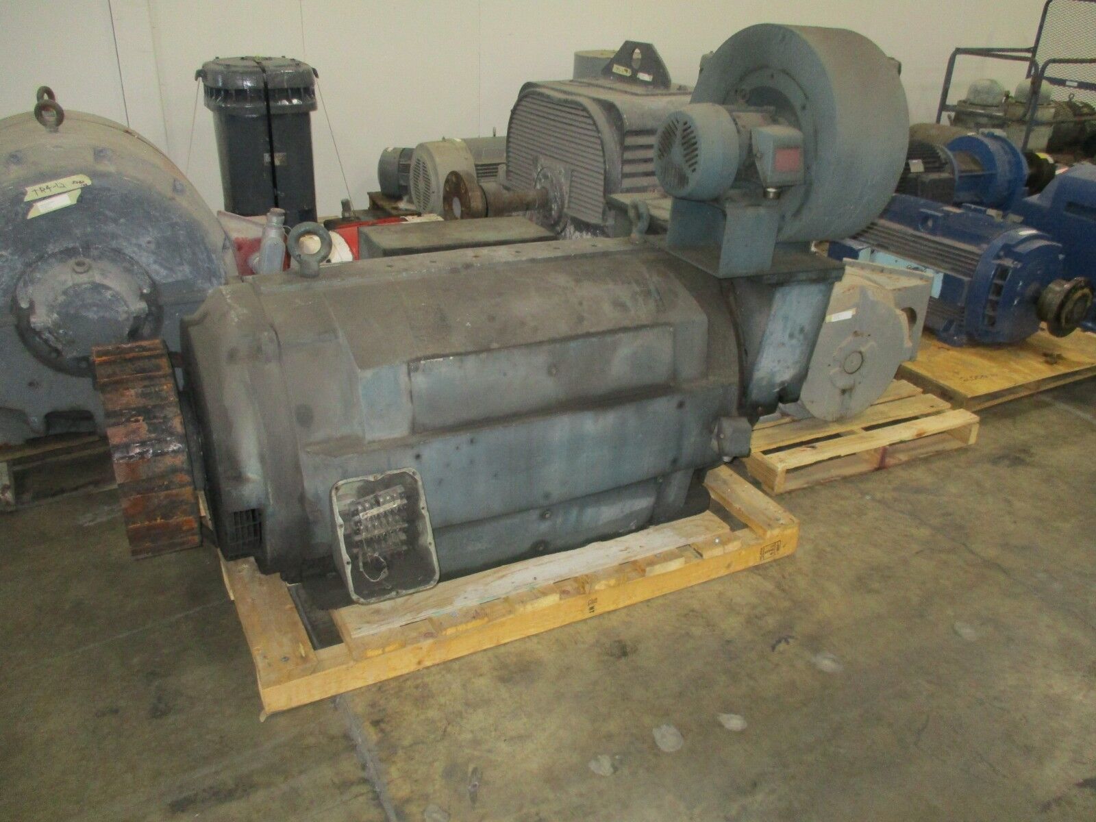 Reliance AC Motor FR: 35EC58125 1500HP 1200RPM ENCL: WPI-FV 187A 4160V Used