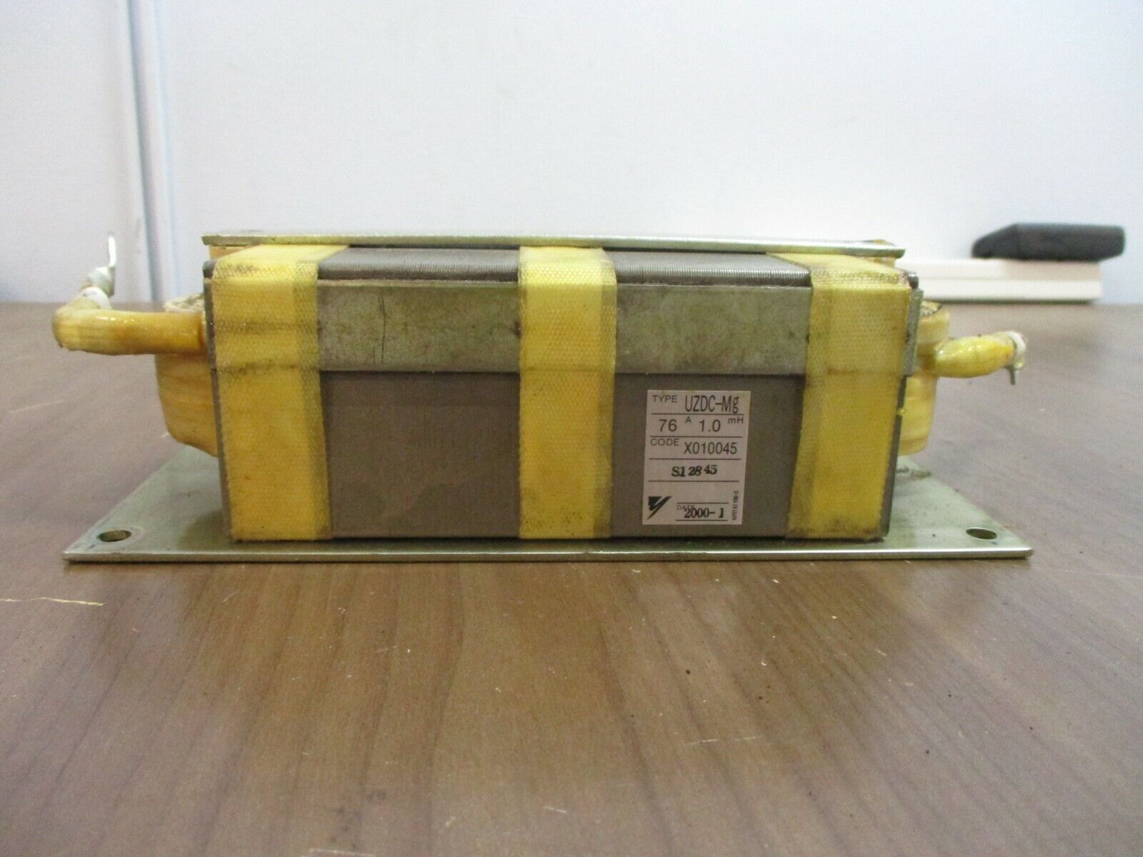 Yaskawa Line Reactor UZDC-Mg 76A 1.0mH Used