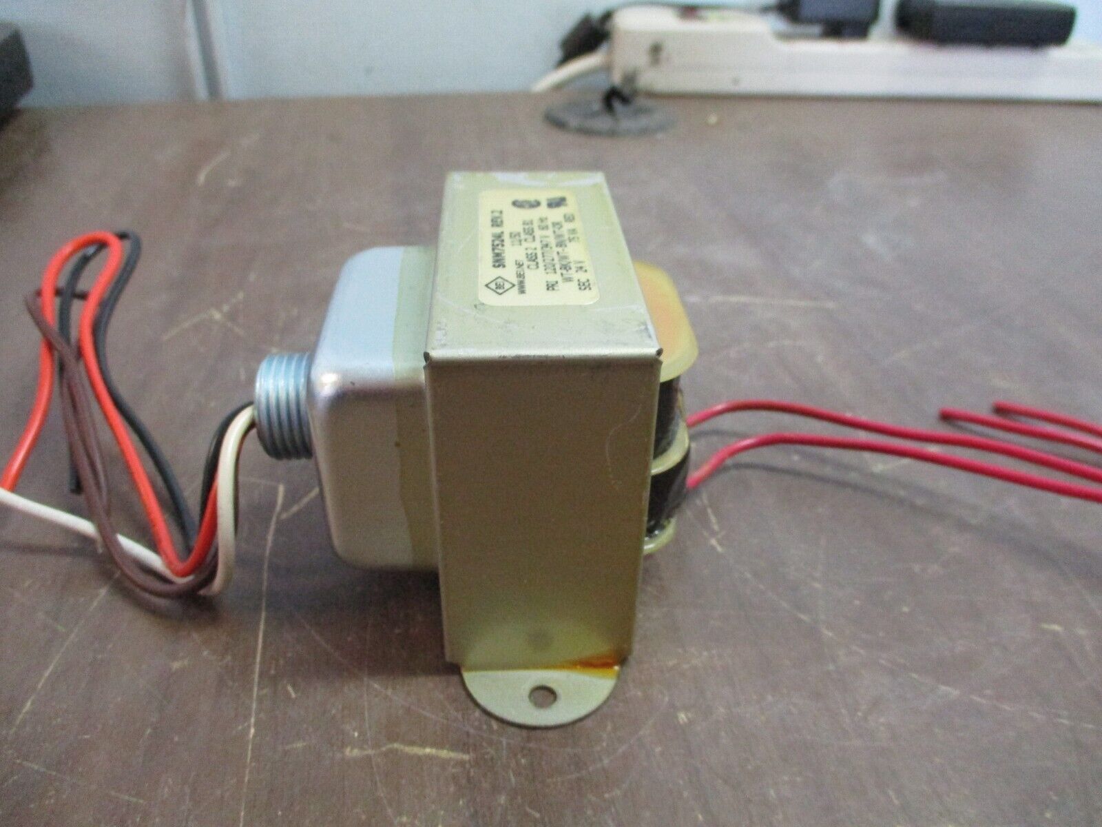 BEI Transformer SNM7524L Rev. 2 75VA Pri: 120/277/347V Sec: 24V 60Hz Used