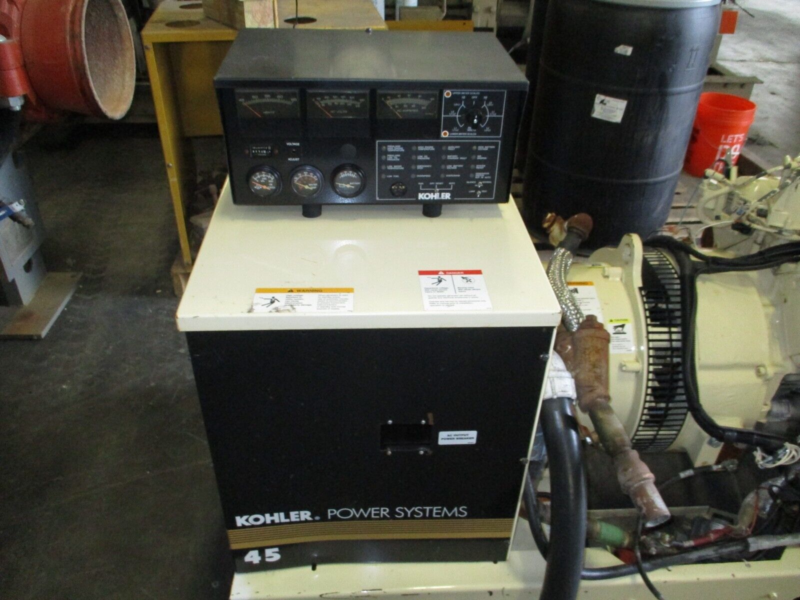 Kohler Natural Gas Standby Generator 45RZG Spec: GM39370-GA3 40kW 120/240V 120A