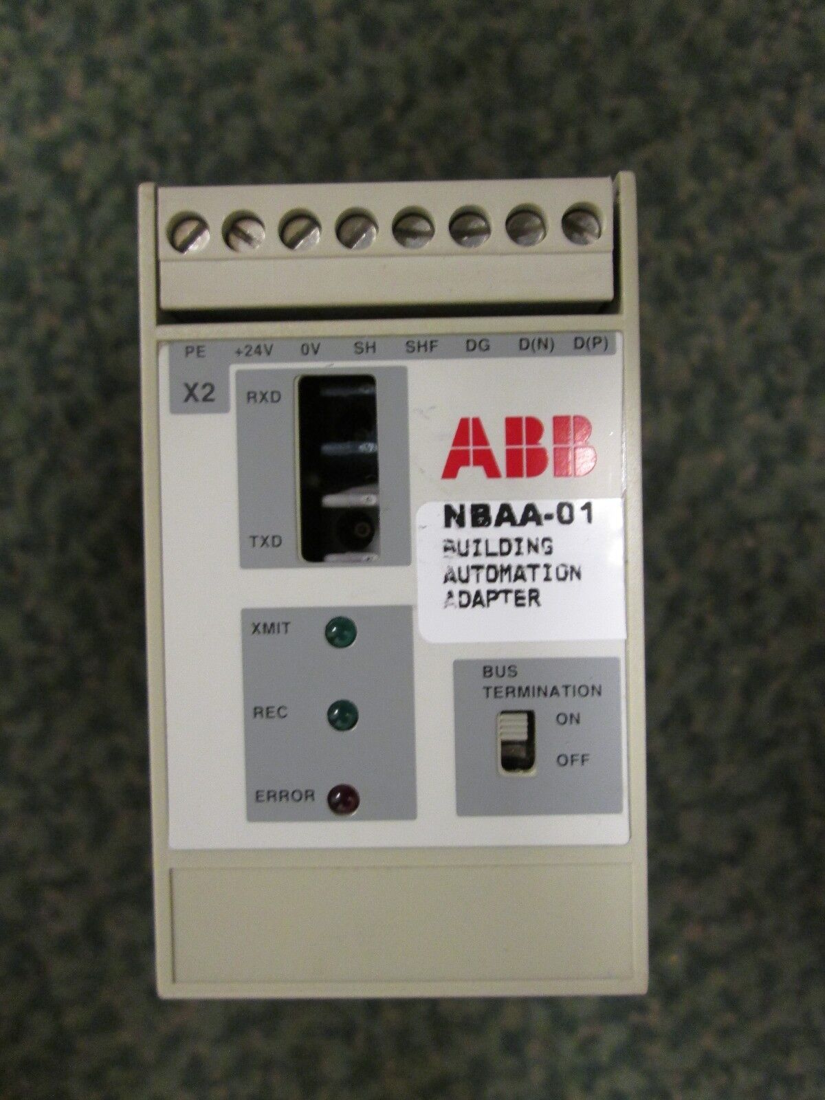 ABB Building Automation Adapter NBAA-01 24VDC 3W SW Version 1,3 Used