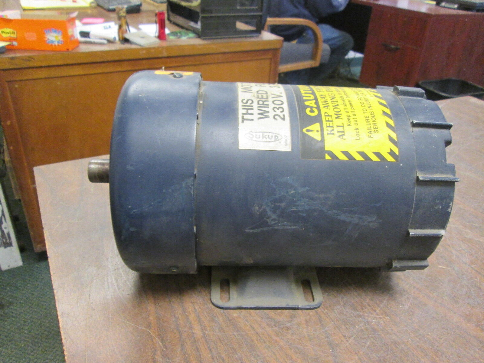 Sukup M6T17FB6C AC Motor 10235-03 1.5HP 1725RPM FR:F56Z 208-230/460V 5.4/2.7 FLA