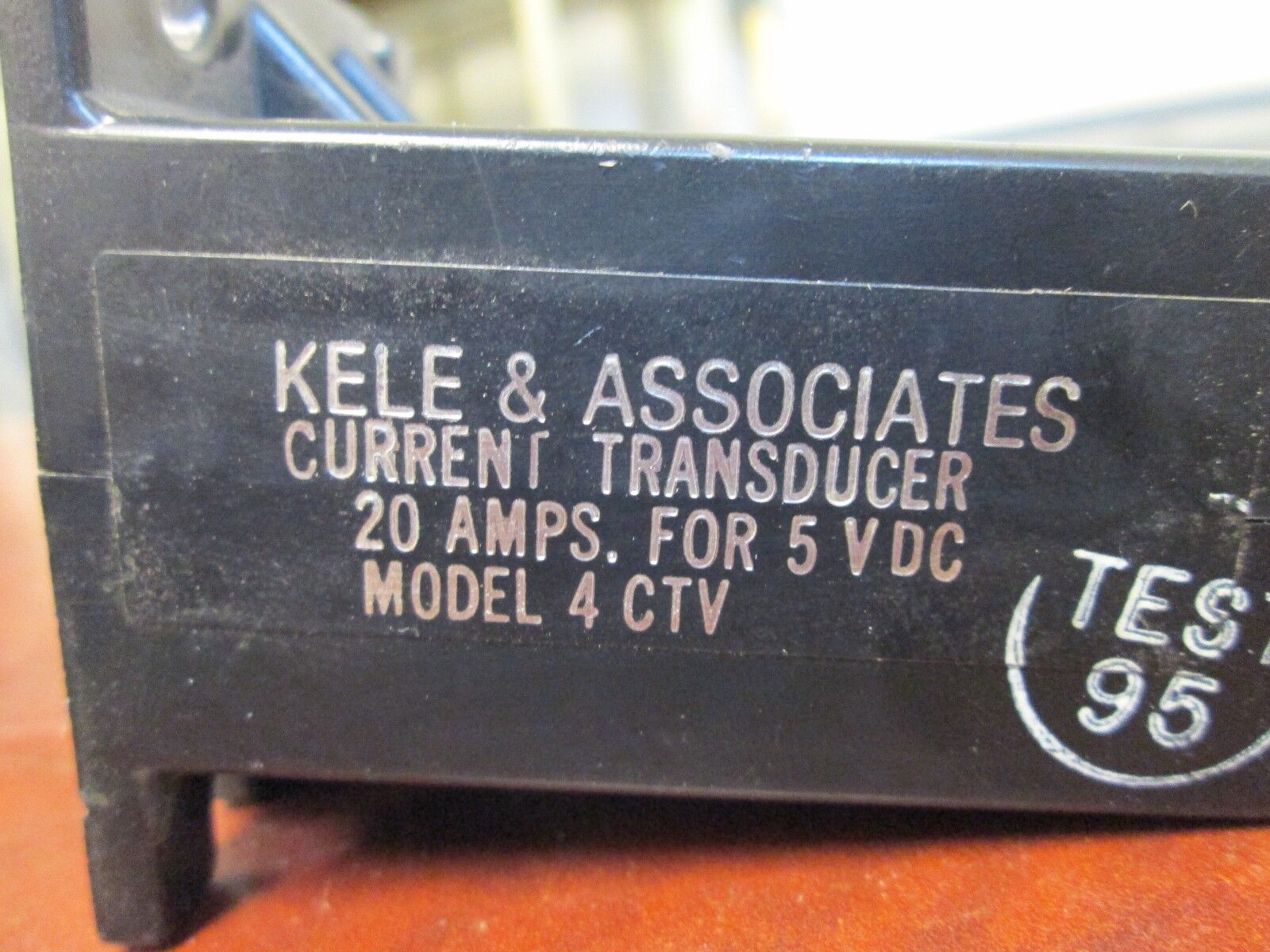 Kele Current Transfomer Model 4 CTV 20A 5VDC Used