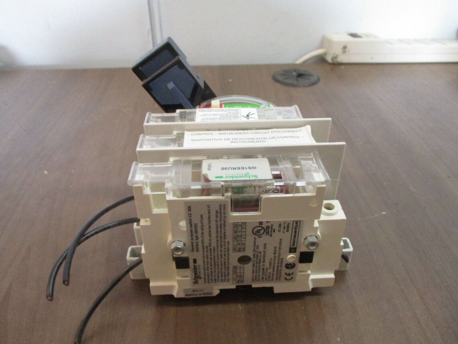 Schneider Electric Fusible General Purpose Switch GS1EERU30 30A 600V 3Ph Used