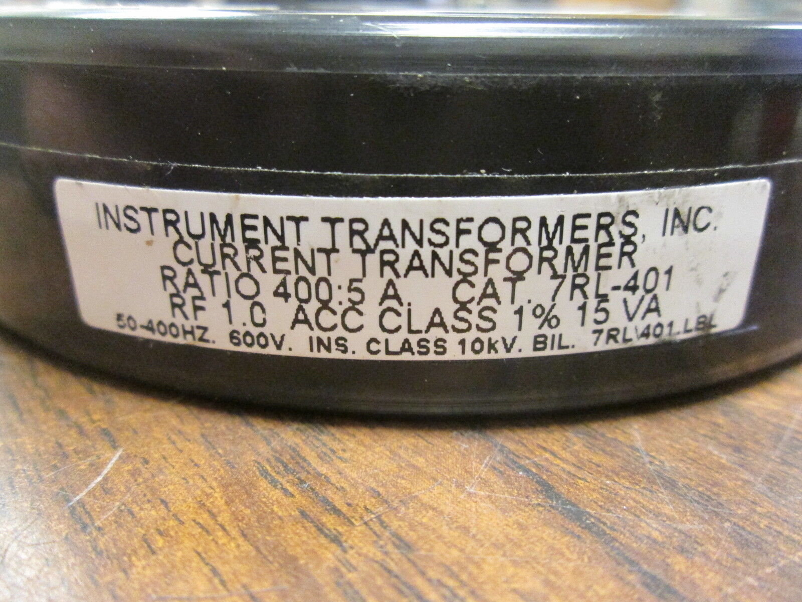 Instrument Transformers Current Transformer 7RL-401 Ratio 400:5A 600V50-400Hz