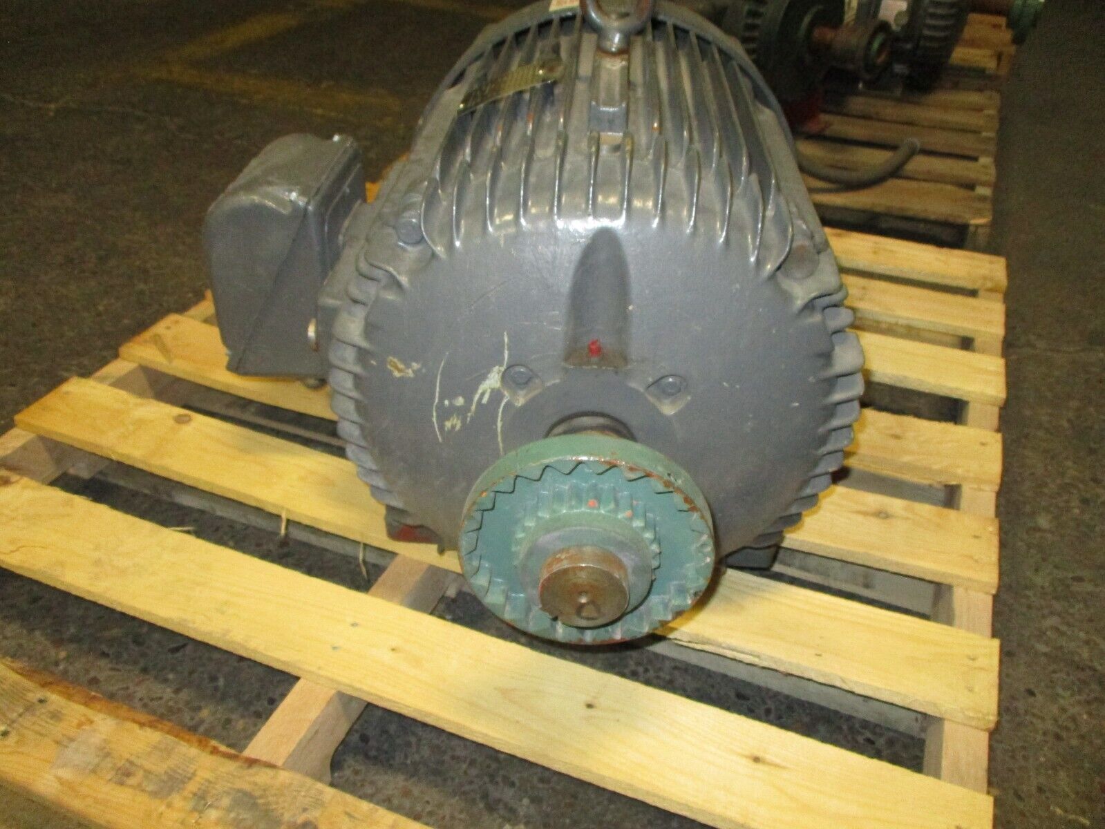 Baldor Industrial Motor ECP4110T-4 40HP 460V 46A 1800RPM 60Hz 3Ph Used