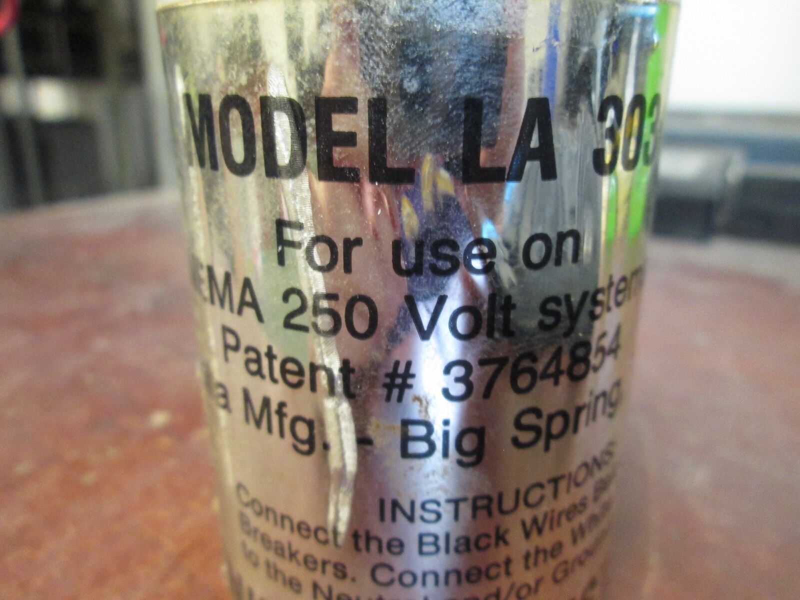 Delta Surge Capacitor LA 303 250V Max Used