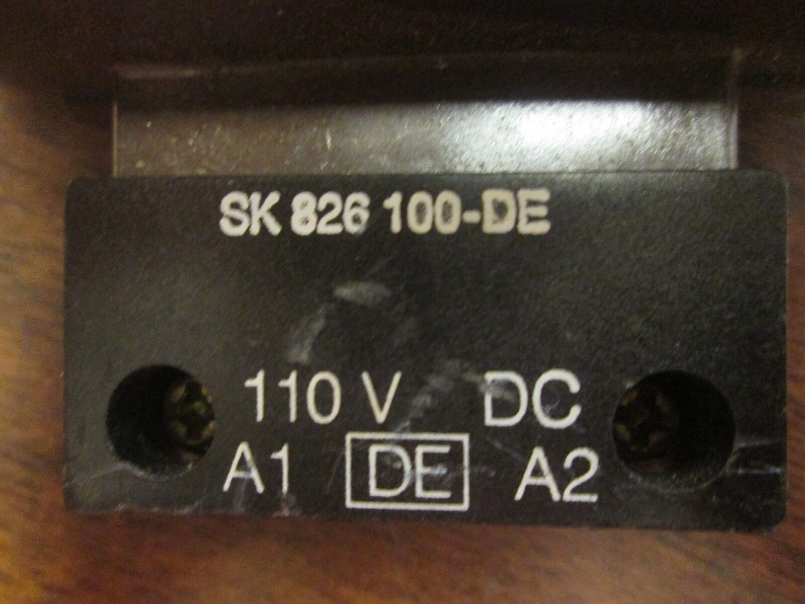 ABB Magnetic Coil SK 826 100-DE 110VDC Used