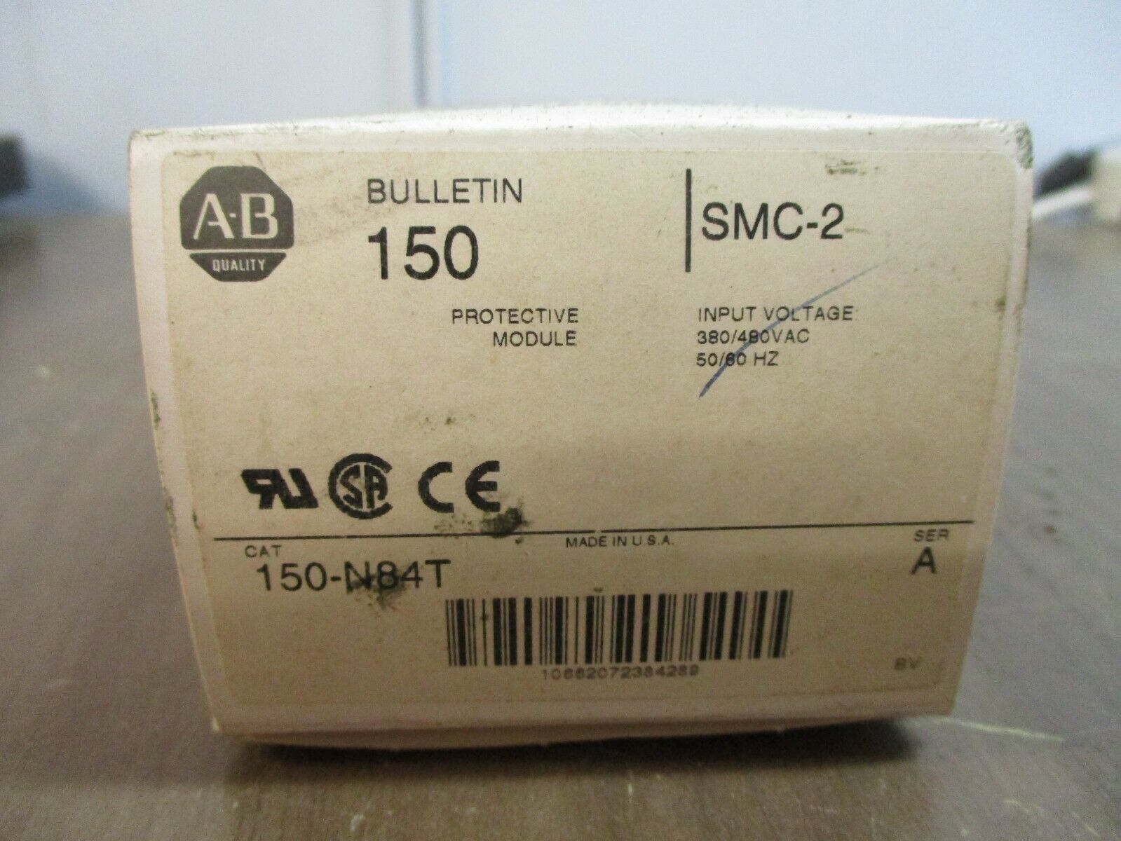 Allen-Bradley SMC-2 Protective Module 150-N84T Ser. A 380/480V 50/60Hz