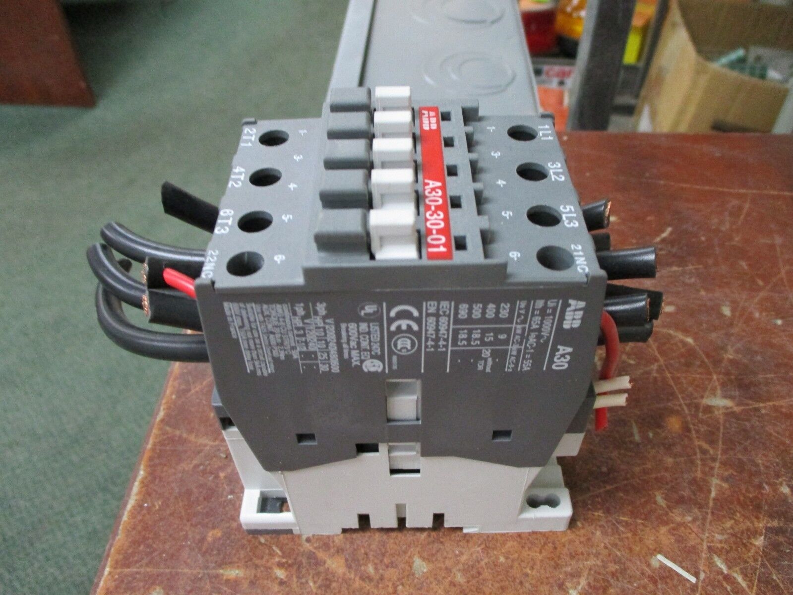 ABB Contactor A30-30-01, Used