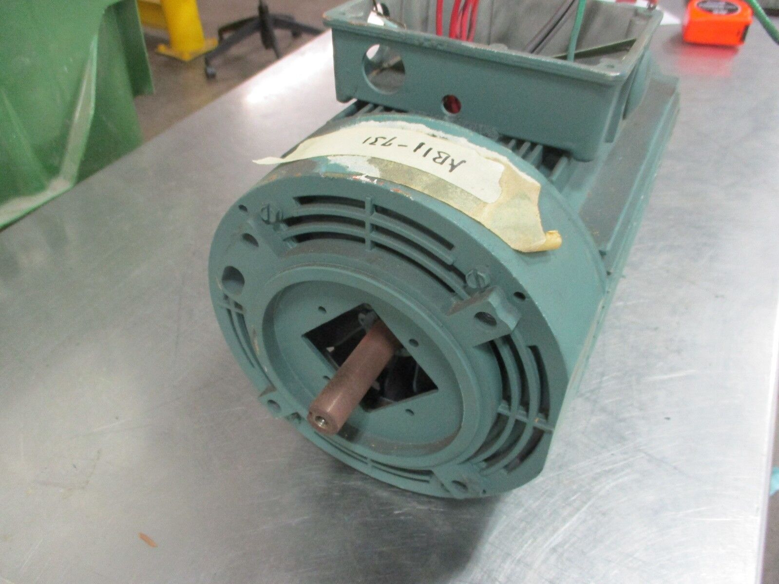 Reliance Duty Master AC Motor B79C3134N-YZ 1.5HP 3500RPM FR:WD145TC 460V Used