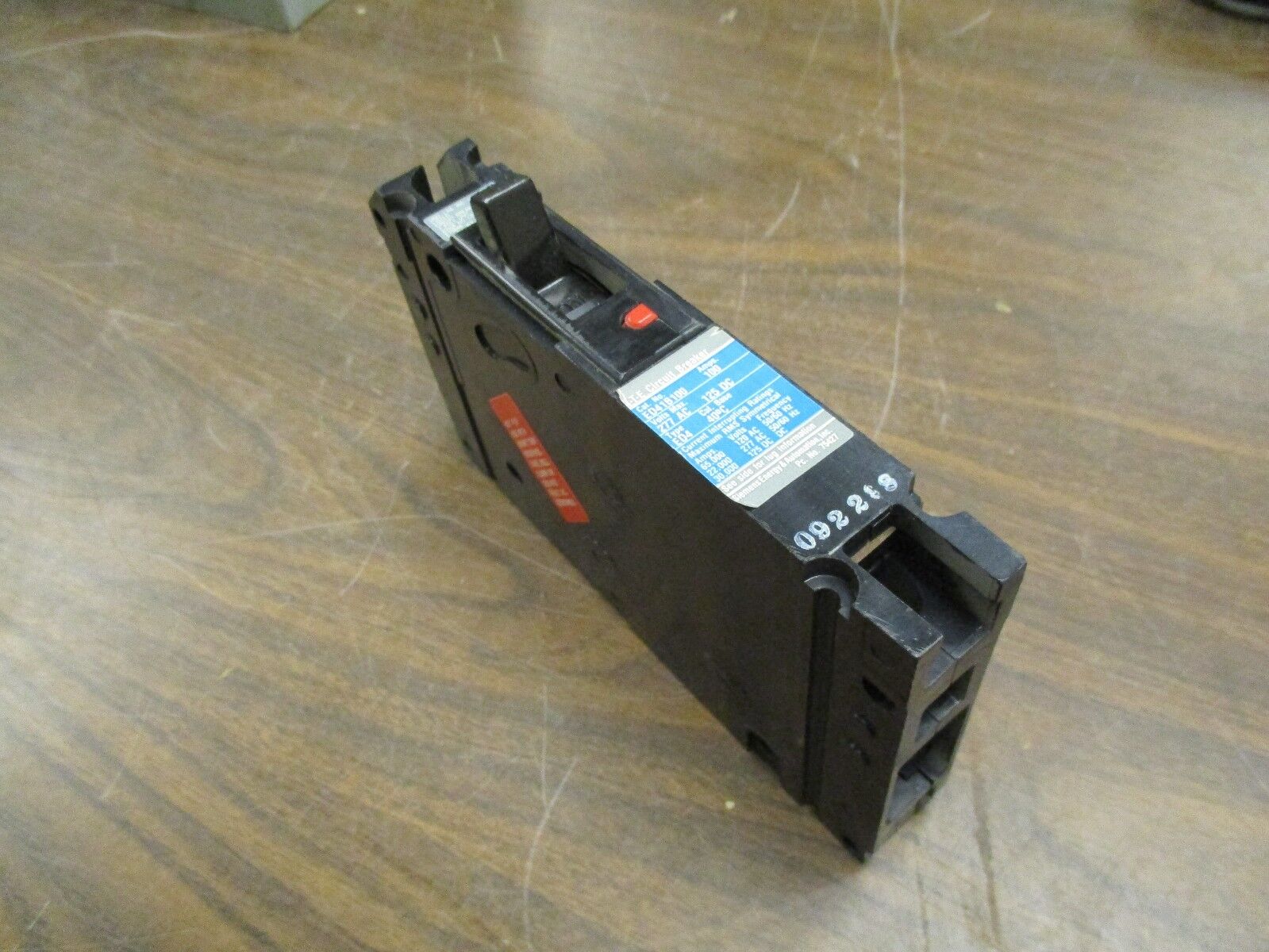 ITE Circuit Breaker ED41B100 100A 277V 1P Used