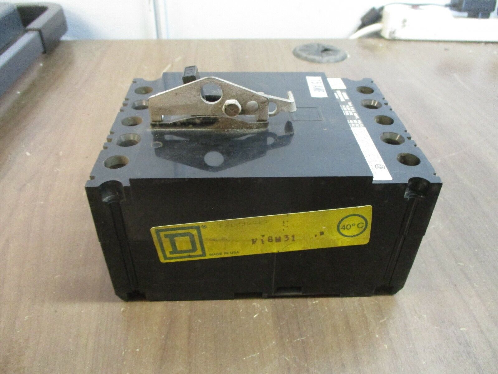 Square D Circuit Breaker FAL-36015 15A 600V 3P, Used