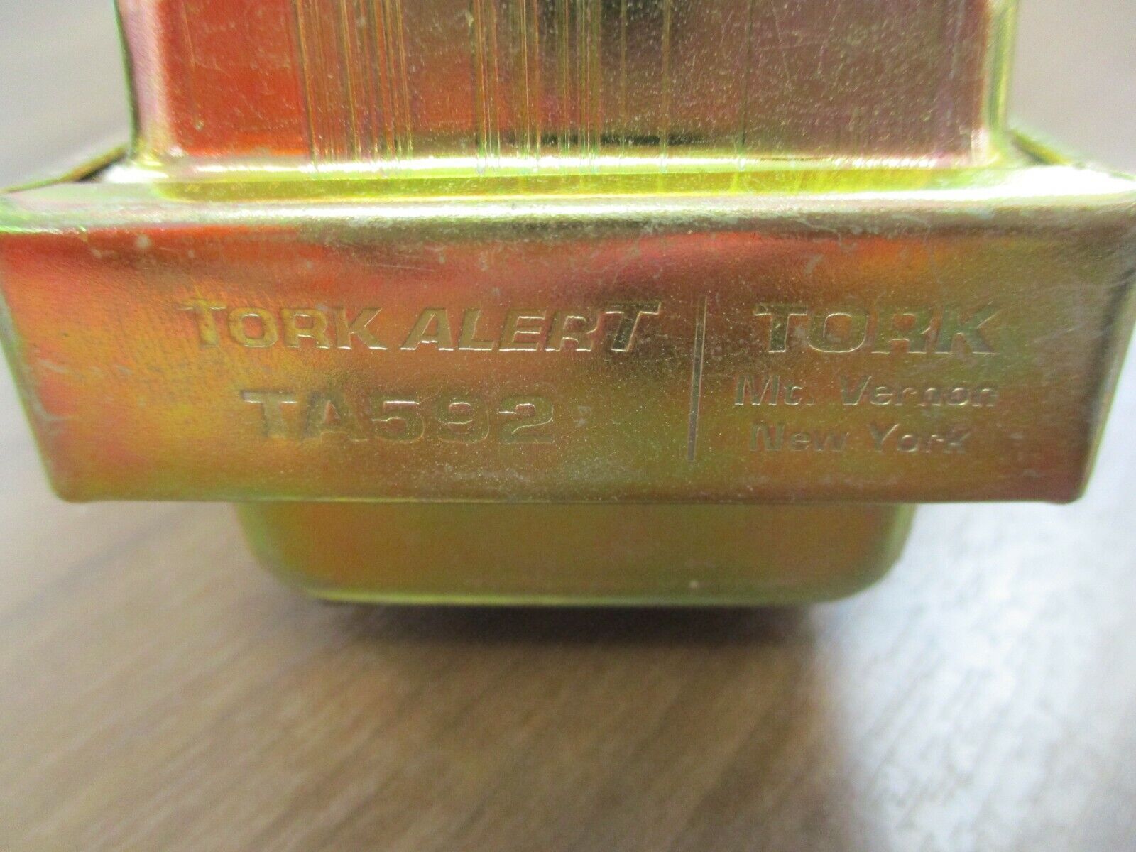 Tork Alert Transformer TA592 10VA/20VA Pri: 24V Sec: 8/16V Used