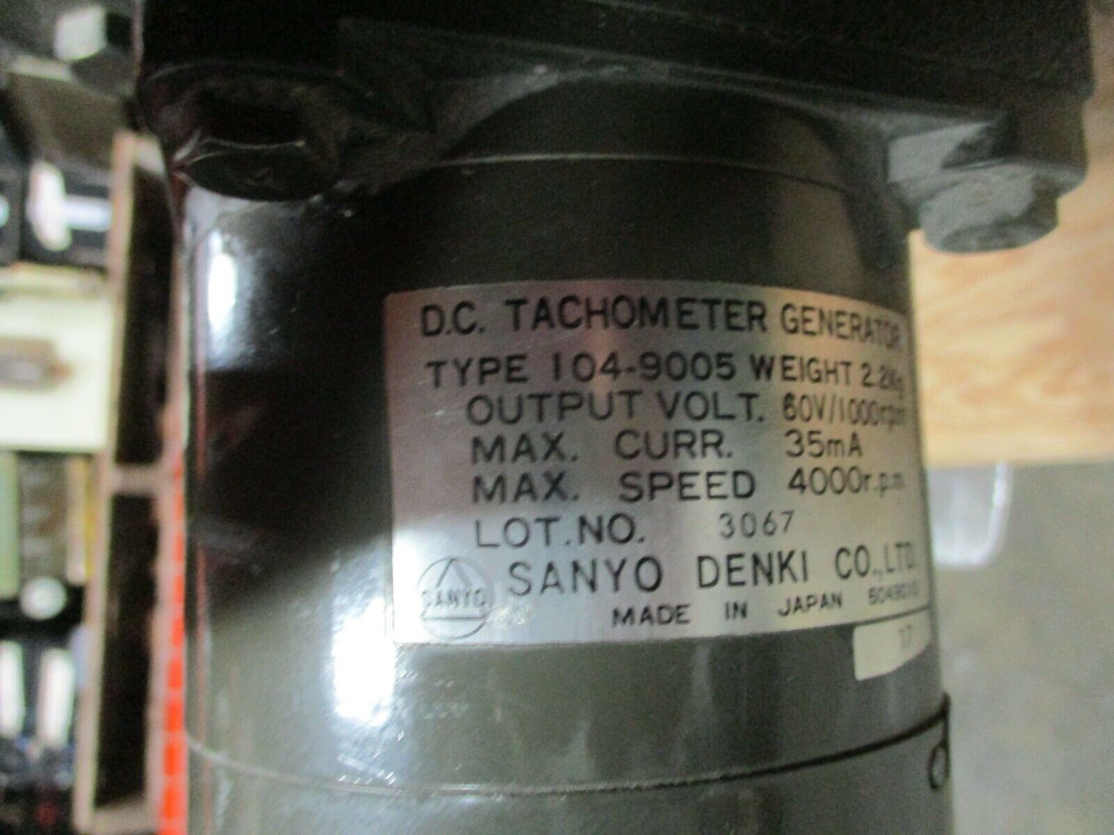 Sumitomo DC Motor A32C0128BBA1A102 33kW 1800RPM 220V w/ Blower Used