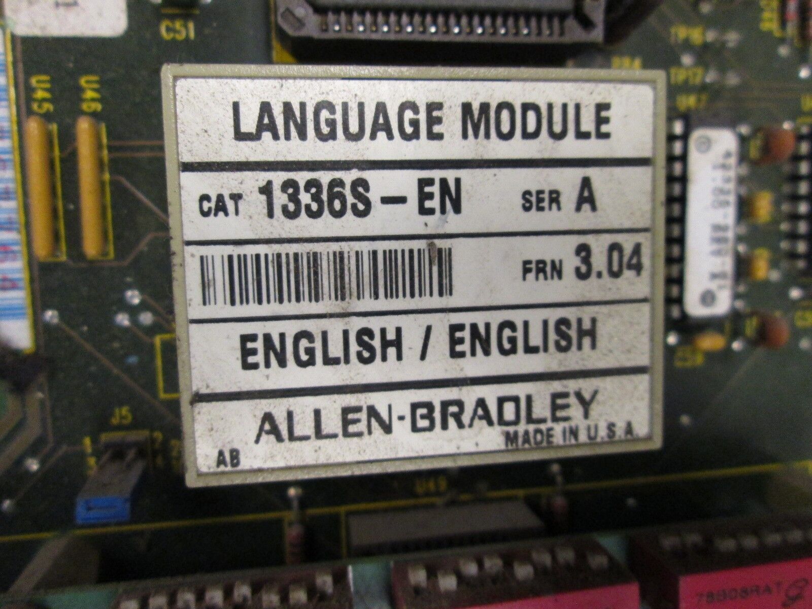 Allen-Bradley AC Drive 1336S-B040-AN-EN 40HP Used