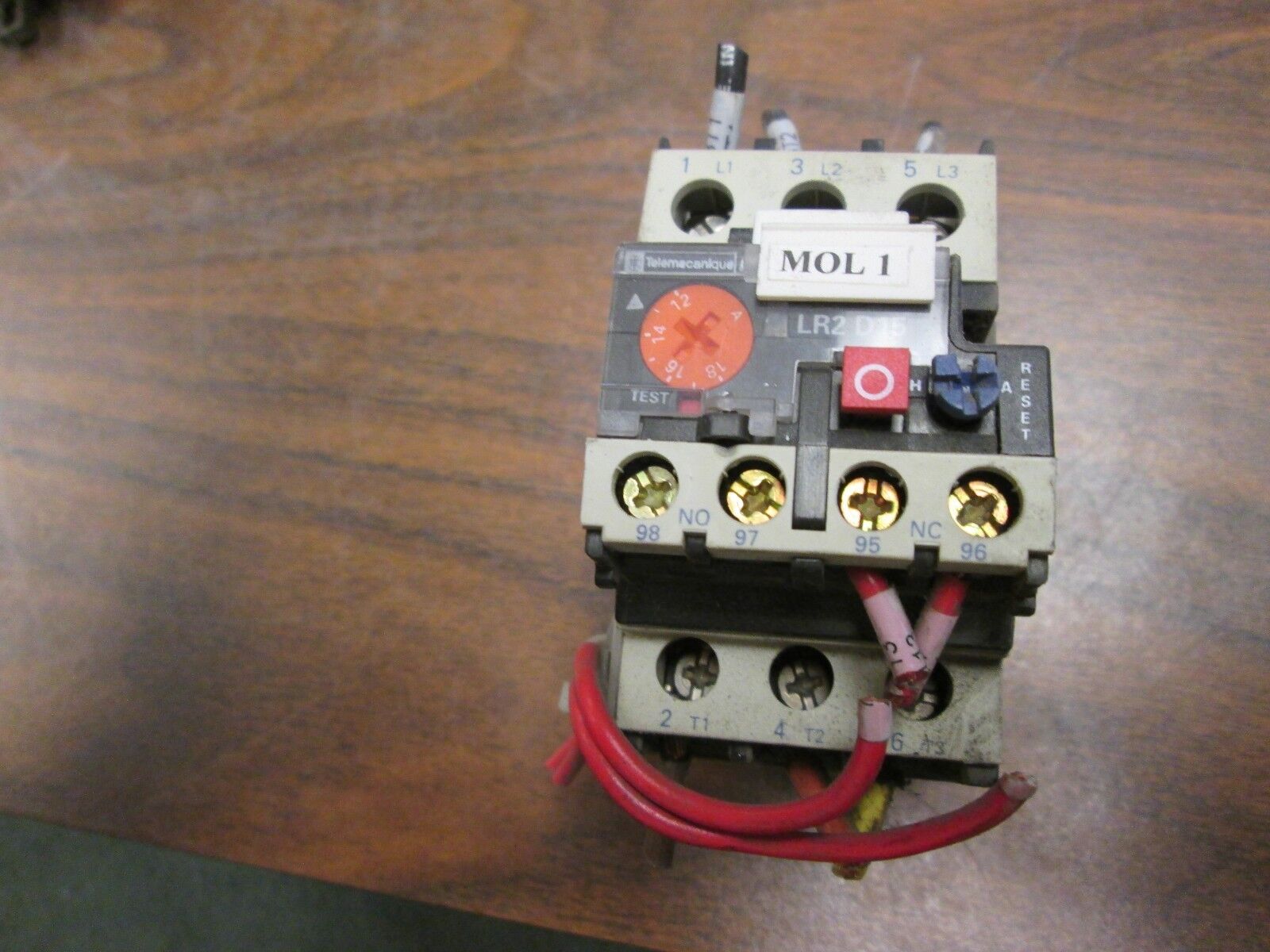 Telemecanique Overload Relay LR.D1521 12-18A 600V 3P Used