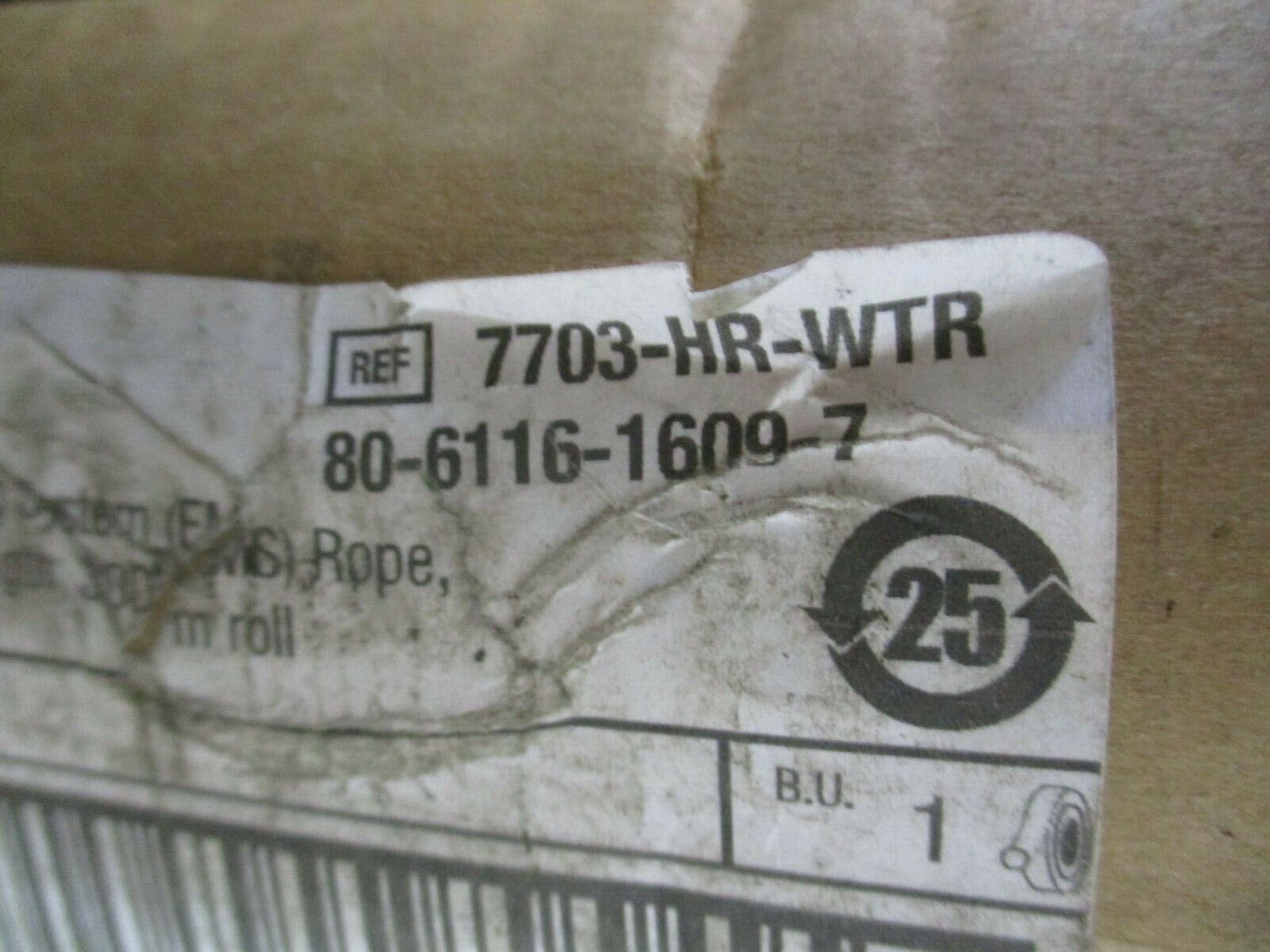 3M Electronic Marking System (EMS) Rope 7703-HR-WTR 300m Roll New Surplus