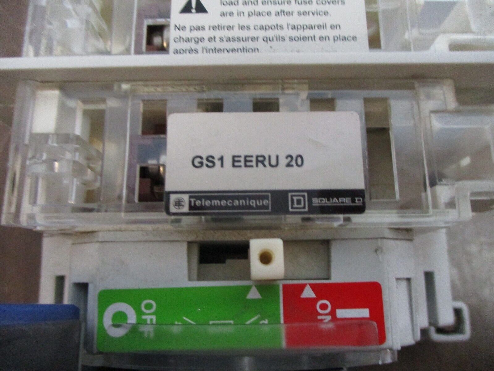 Schneider Electric Fusible General Purpose Switch GS1EERU20 30A 600V 1Ph Used