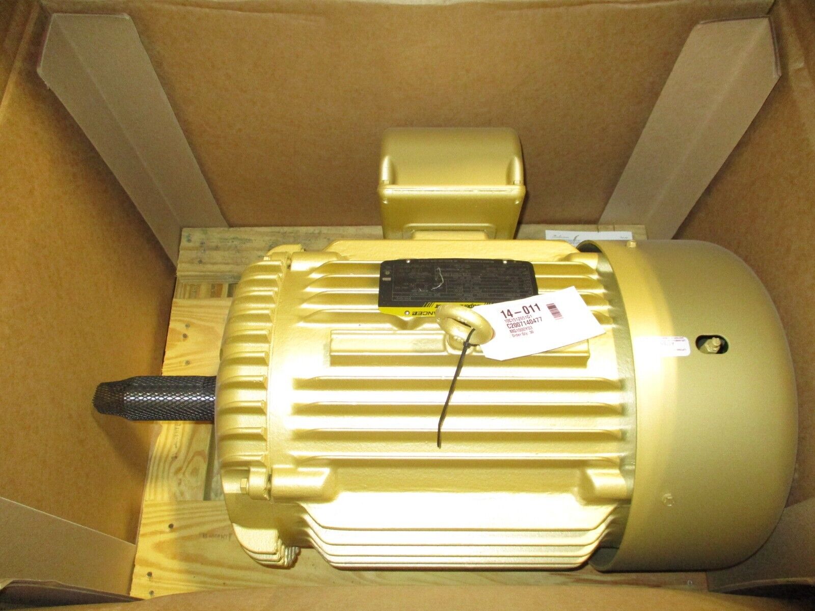 Baldor Motor EM4103T 25HP 1800RPM 230/460V 62/31A 60Hz 3Ph New Surplus