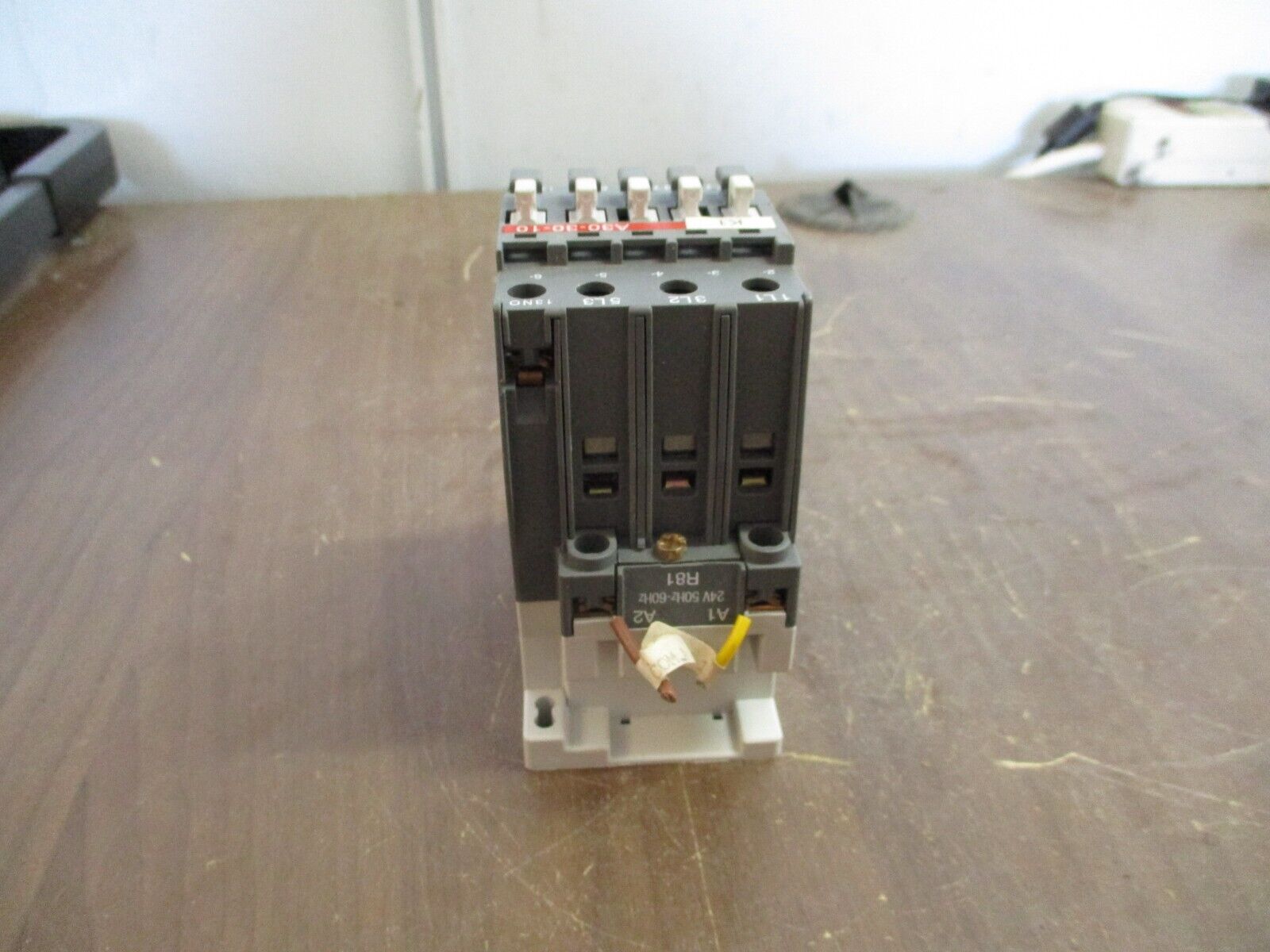 ABB Contactor A30-30-10 24V Coil 50A 600V Used