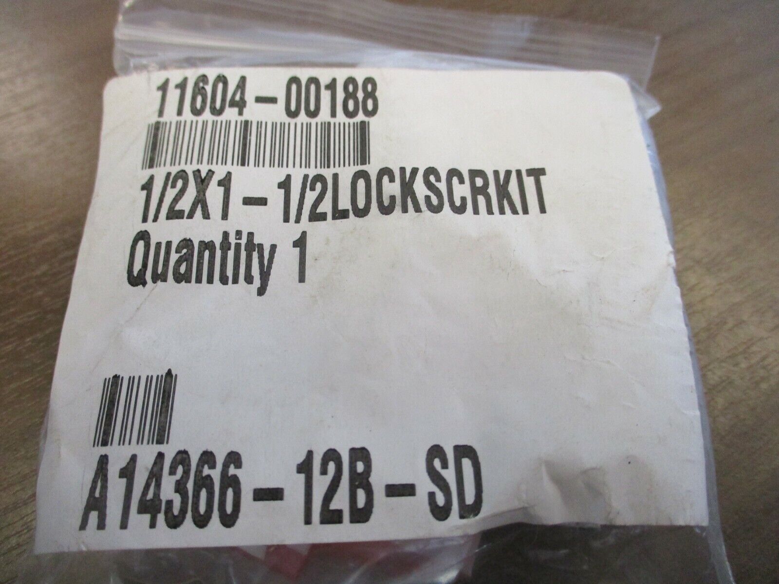 Cornell Impeller Lock Screw Kit A14366-12B-SD 1/2x1-1/2 New Surplus