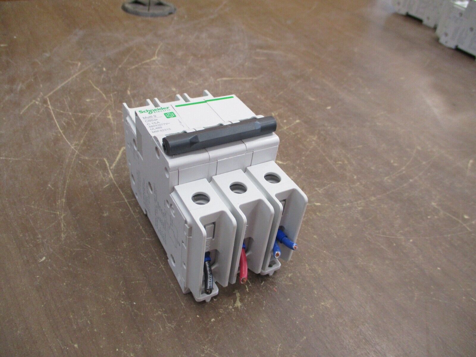 Schneider Electric Multi 9 Circuit Breaker M9F42315 15A 480Y/277V 3P Used