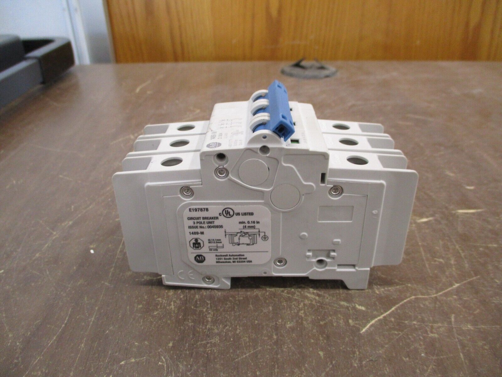 Allen-Bradley Circuit Breaker 1489-M3D300 Ser. D 30A 240V 3P New Surplus