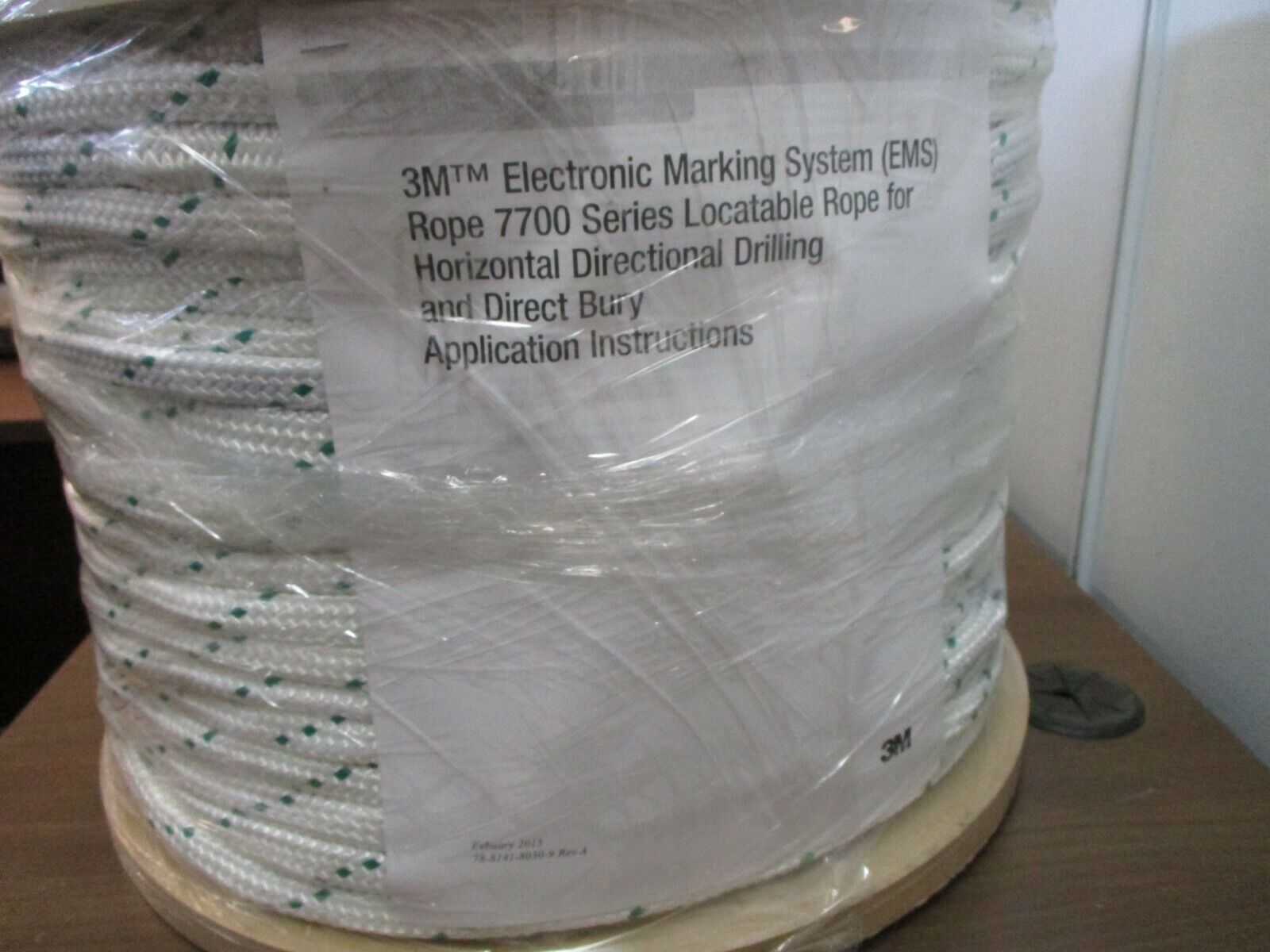 3M Electronic Marking System (EMS) Rope 7704-HR-WWTR 300m Roll New Surplus