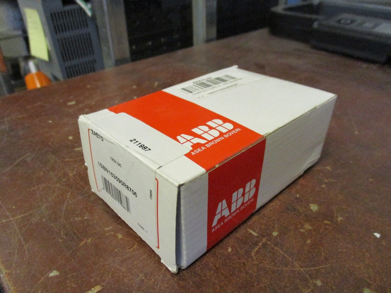 ABB Magnetic Coil ZAE75 125VDC New Surplus