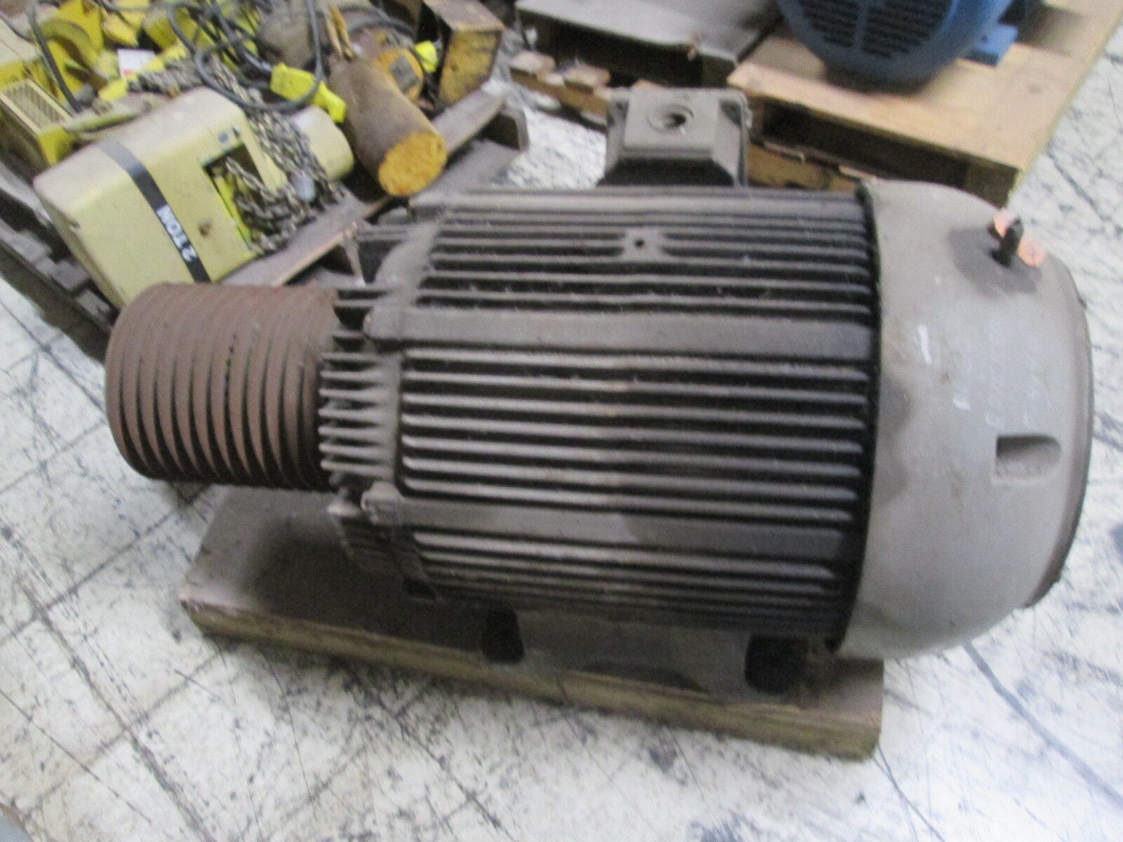 Allis-Chalmers AC Motor GZZ 60HP 1200RPM FR: 444U 220/440V 144/72A Used