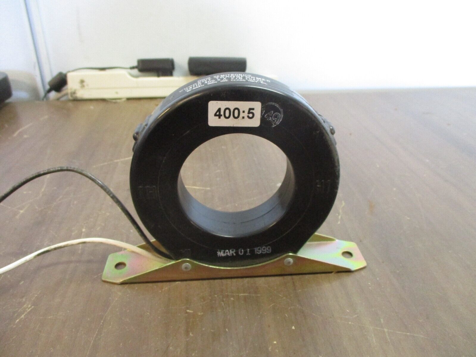 Ohio Semitanics Current Transformer 10420 Ratio 400:5A 600V 50-400Hz 10kV BIL