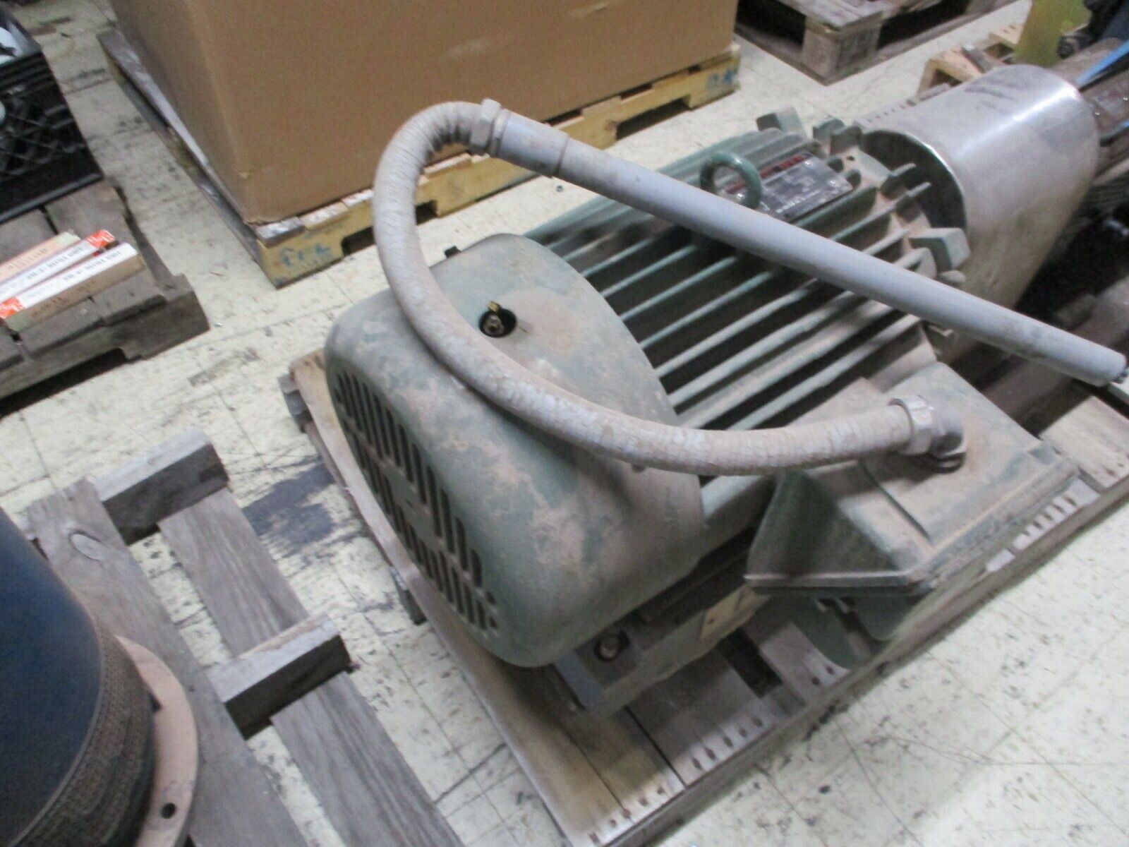 Allis-Chalmers Pump w/ Motor F4B3 391 25HP Used