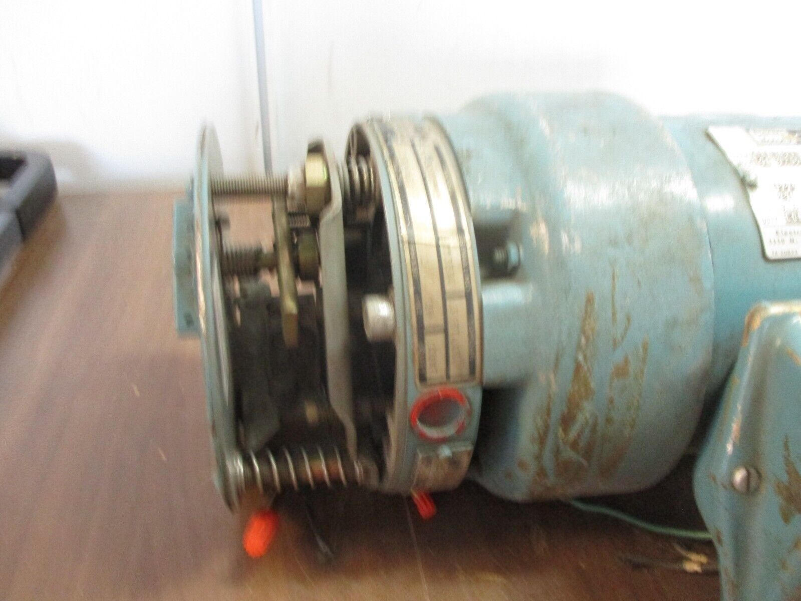 Dresser Motor w/ Brake 3E 37455 VK 3/4HP 1800RPM 230/460V 3.8/1.9A 3Ph 60Hz