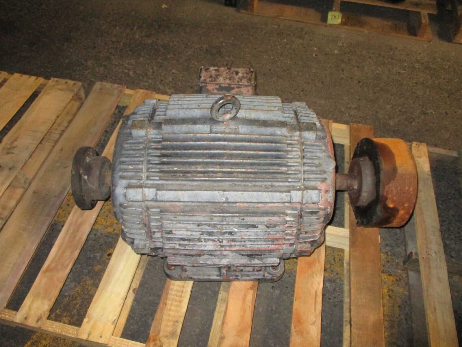 Westinghouse AC Motor 71C17895 40HP 460V 55A 60Hz 3Ph Used