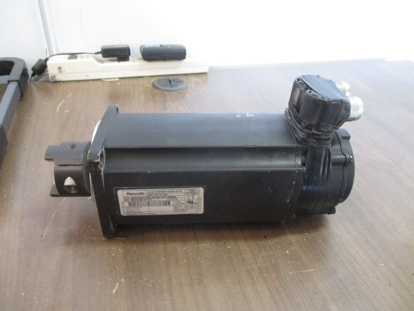 Rexroth Servo Motor MSK050C-0300-NN-M1-UP1-NNNN 3.1A 600V 1.77 Nm/A Used