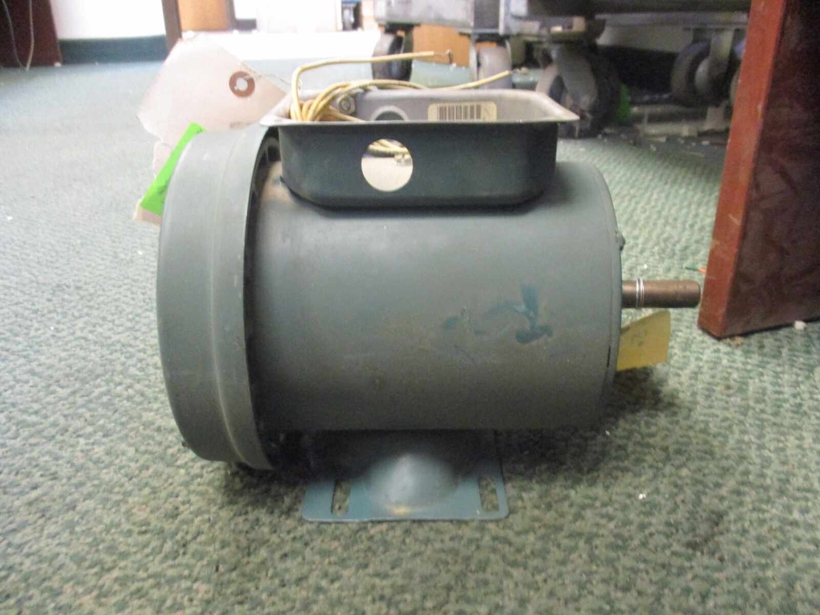 Reliance A-C Motor P56H13036-ST 1HP 3450RPM 208-230/460V 3.2-3.2/1.6A Used