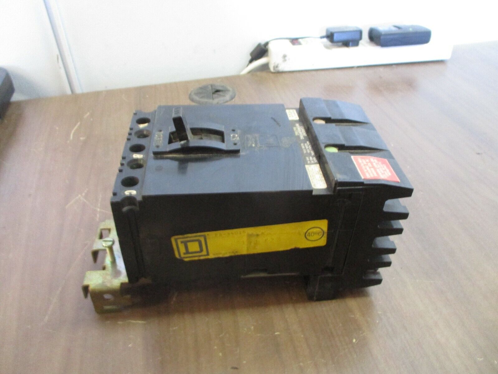 Square D I-Line Circuit Breaker FA-34015 15A 480V 3P Used