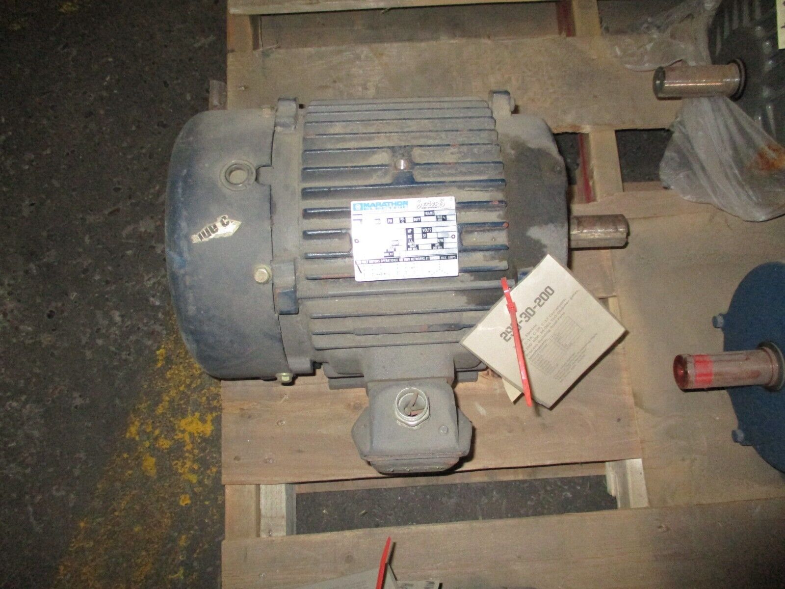 Marathon Motor 7VN 213TTFC4026AB X 7.5HP 1800RPM 208-230/460V 21-19.6/9.8A 60Hz