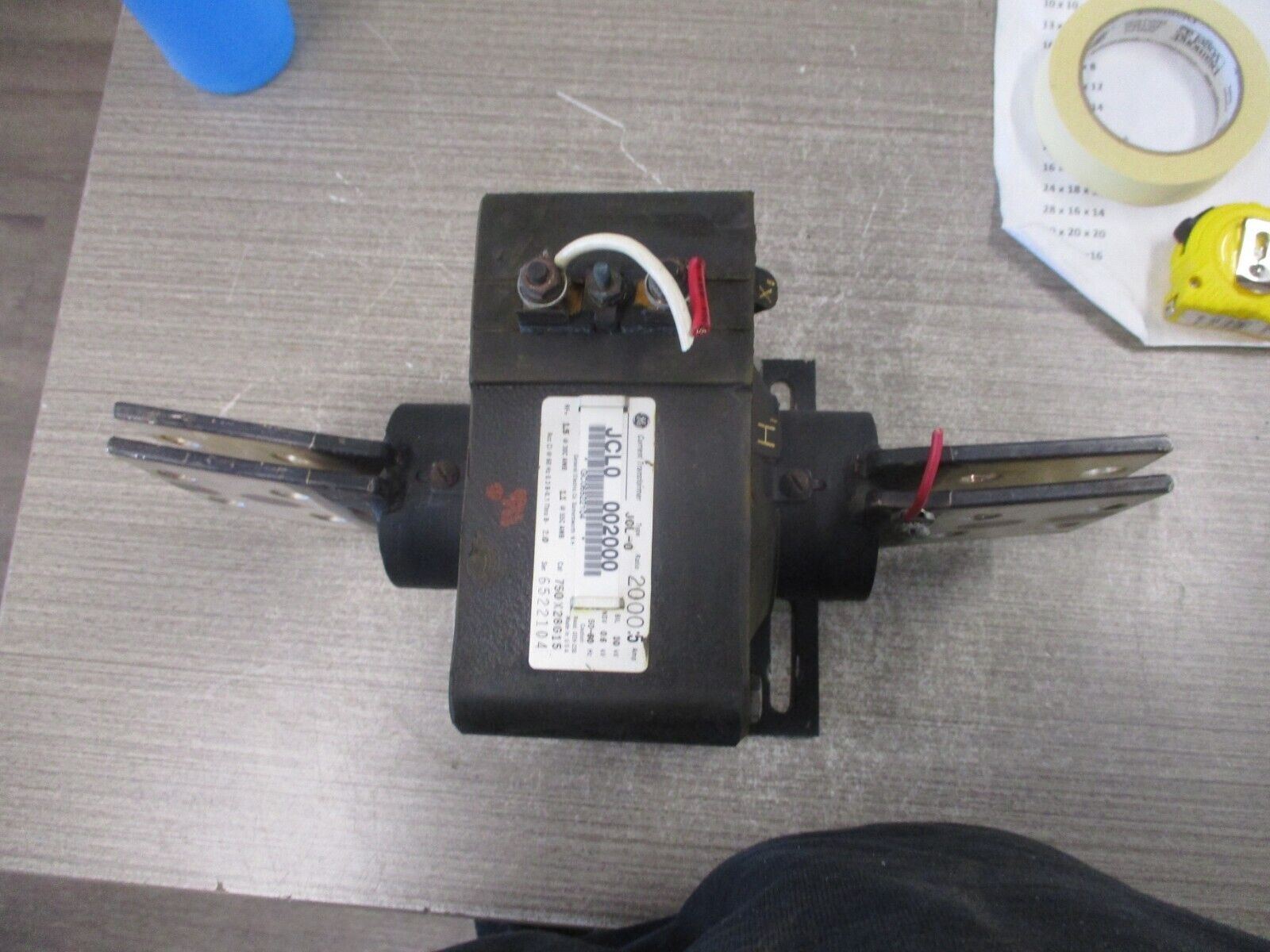 GE Type JCL-0 Current Transformer 750X28G15 Ratio 2000:5A 10KV BIL 50-60Hz