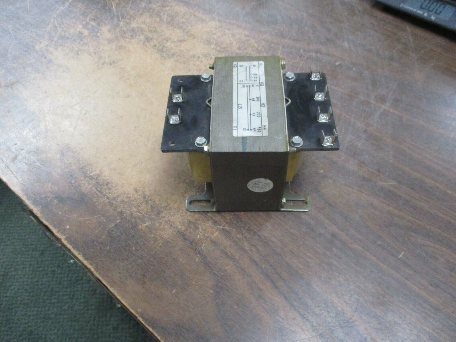 GE Type IP Control Transformer 9T58B3506 0.15KVA Pri:460V Sec:115V 50/60Hz Used